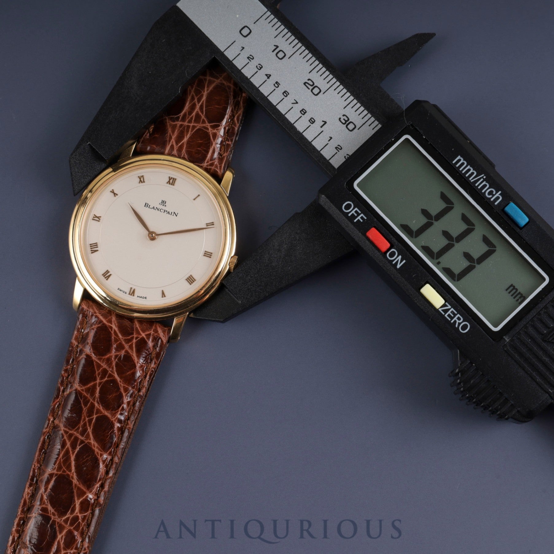 ブランパン ヴィルレ ウルトラスリム 0021-3318-55 手巻き Cal.21