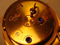 カルティエ アラームクロック 置時計 アンティーク 手巻 | アンティー