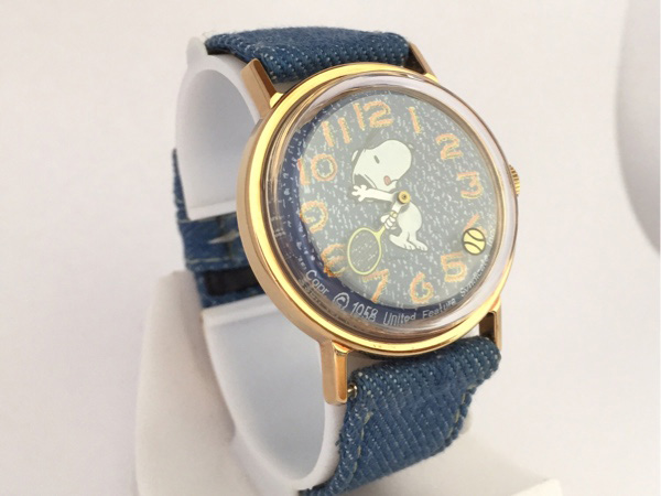 タイメックス スヌーピー 未使用品 当時の箱・ワランティーカード付き