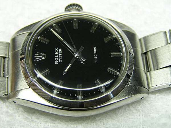 ロレックス 超希少1966年製手巻き6427エンジンターンド 美しく枯れ