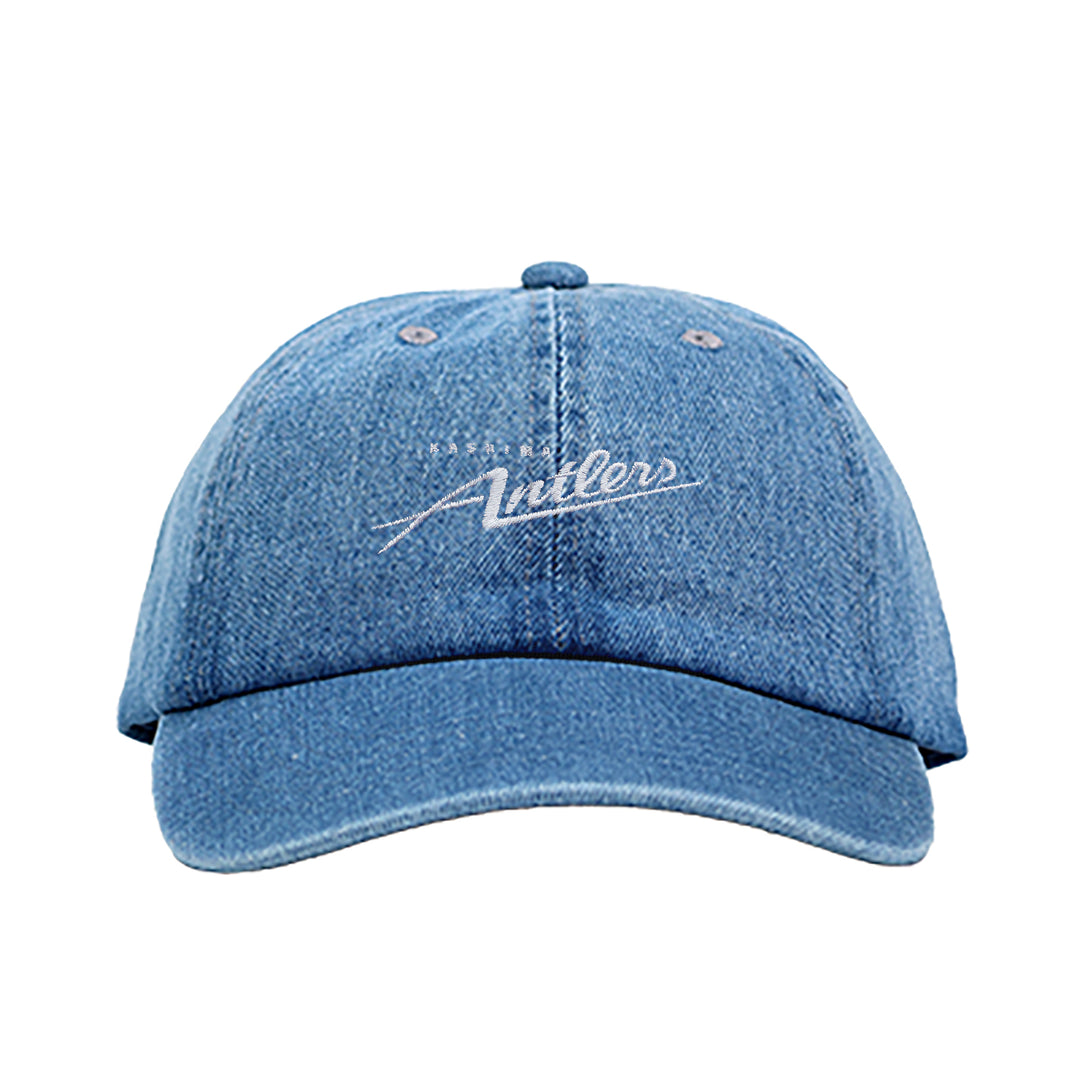 刺繍するアントラーズデニムキャップ（ロゴ）【予約】 – 鹿島