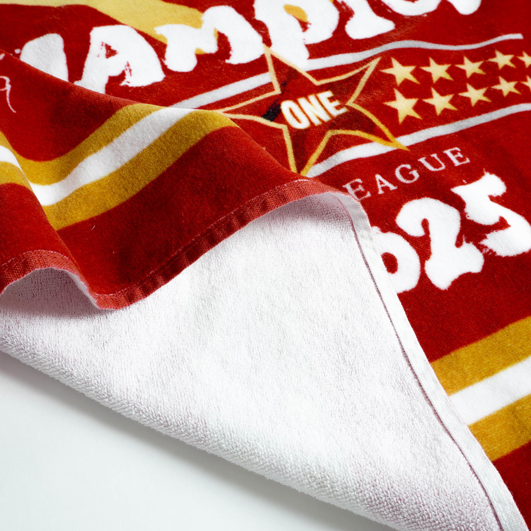 25J1リーグ優勝記念バスタオル（サイン）【予約】 – 鹿島