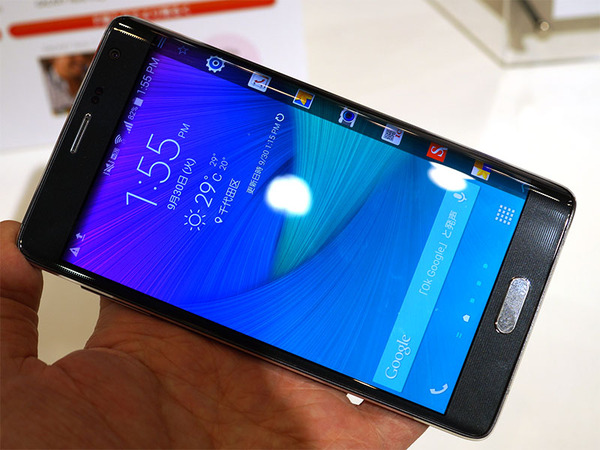 ASCII.jp：23日発売のGALAXY Note Edgeの写真と価格、スペックを