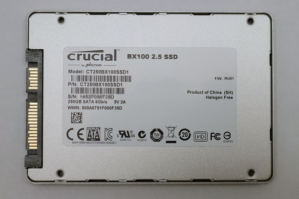 ASCII.jp：コスパに優れた最新SSD「Crucial BX100」の性能を検証 (1/3)