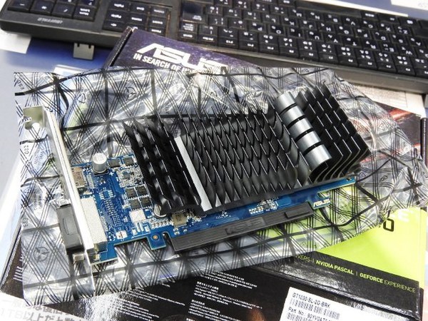 ASCII.jp：GeForce GT 1030初のファンレスモデルがASUSから