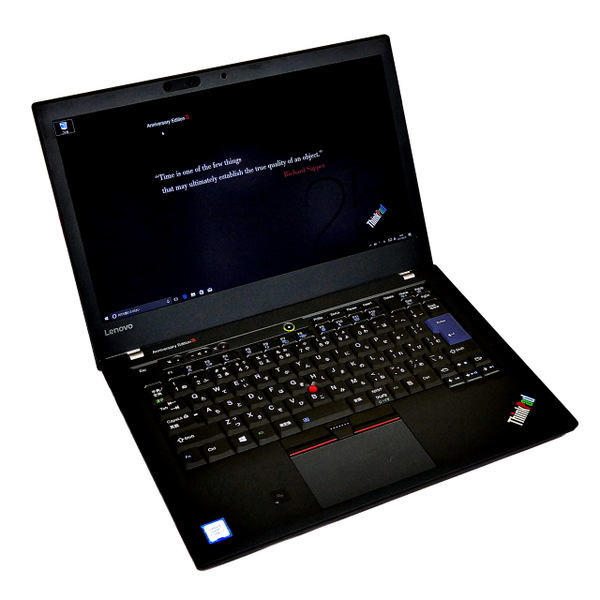 ASCII.jp：ThinkPad 生誕25周年モデル発表速報! なつかしの7列