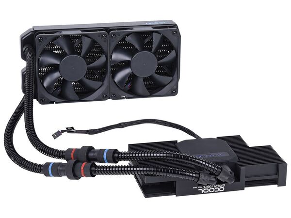 ASCII.jp：ZOTACのGTX 1080 Ti Mini用の簡易水冷ユニットをオリオ