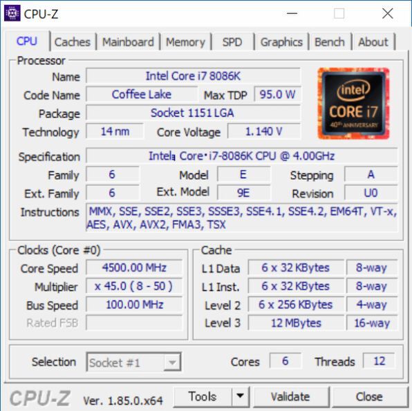 ASCII.jp：Core i7-8086Kを速攻で全コア5GHz OCしてCore i7-8700Kと