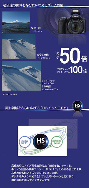 ASCII.jp：4点セットでこのお値段！ Canon 50倍ズームデジタルカメラ