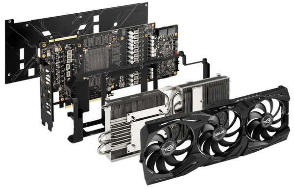 ASCII.jp：ASUS、3連ファン付きOCモデル「ROG-STRIX-RTX2080TI-O11G