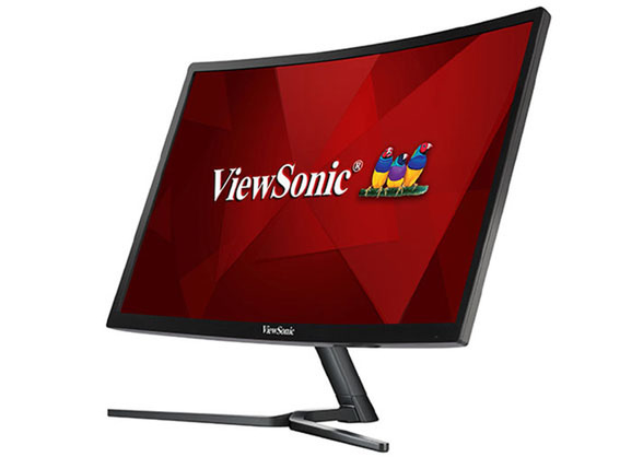 ViewSonic、144Hz駆動曲面型の23.6型ゲーミングディスプレー「VX2458-C
