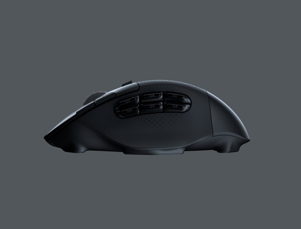 ロジクールGから、多ボタン搭載のゲーミングワイヤレスマウス「G604