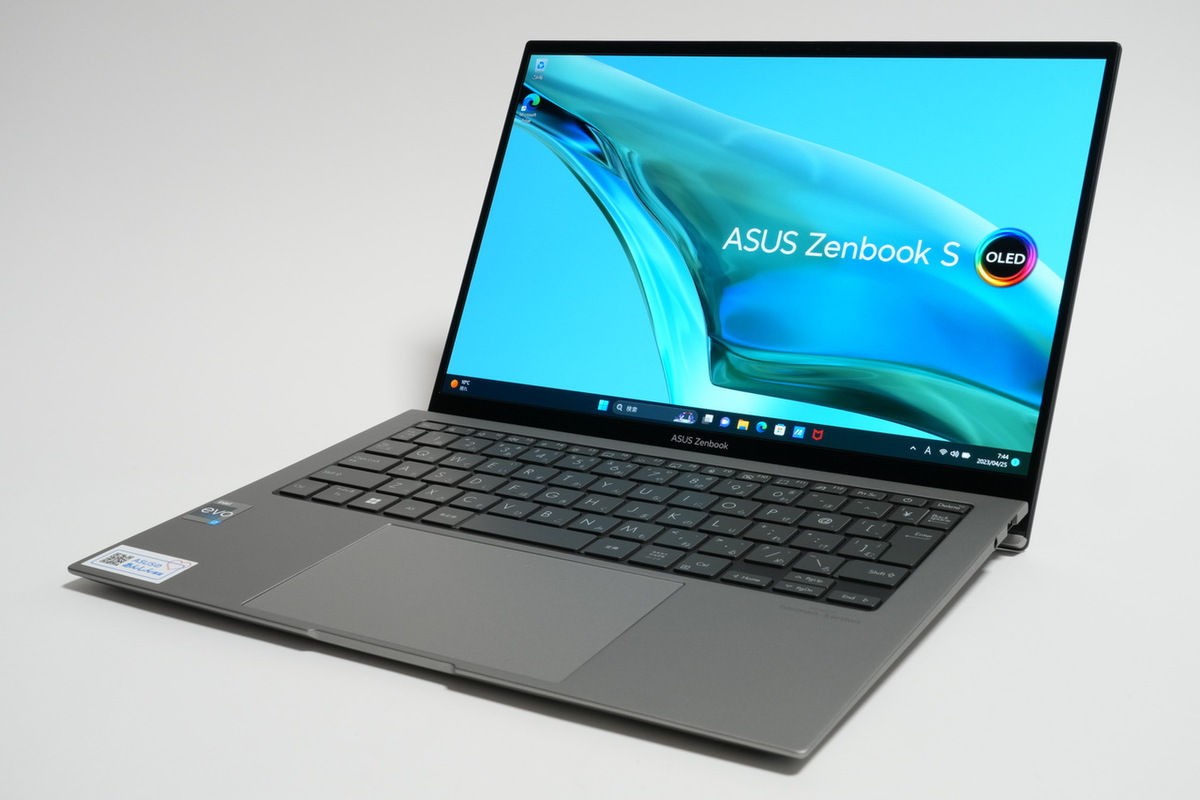 ASCII.jp：ASUS 「Zenbook S 13 OLED」実機レビュー = 軽量モバイル