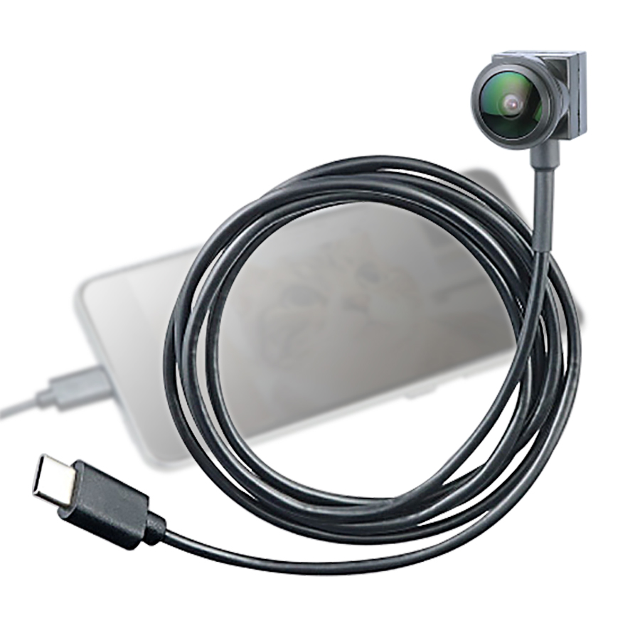 UT-129W | USBケーブル180°広角レンズ【レンズ隠しフィルムサービス