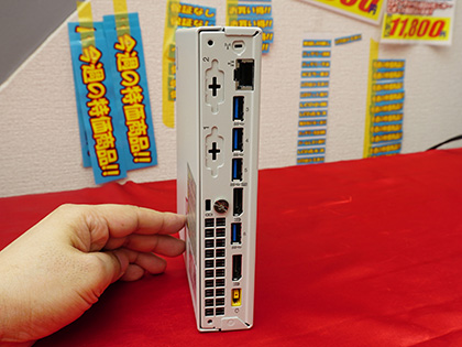 NECの小型スリムPC「MateタイプMC」が税込29,800円、Core i5-7500T搭載