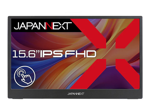 JAPANNNEXT、タッチ対応の15.6型フルHDモバイルモニター - PC Watch