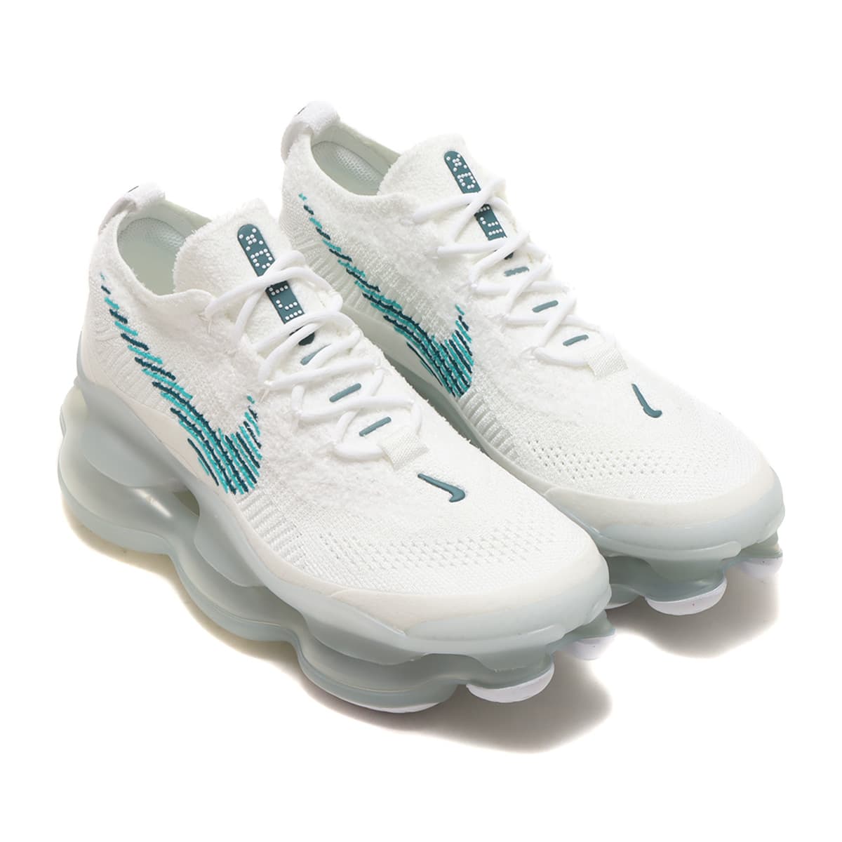 NIKE AIR MAX SCORPION FK WHITE/GEODE TEAL-WHITE-WHITE 23FA-I