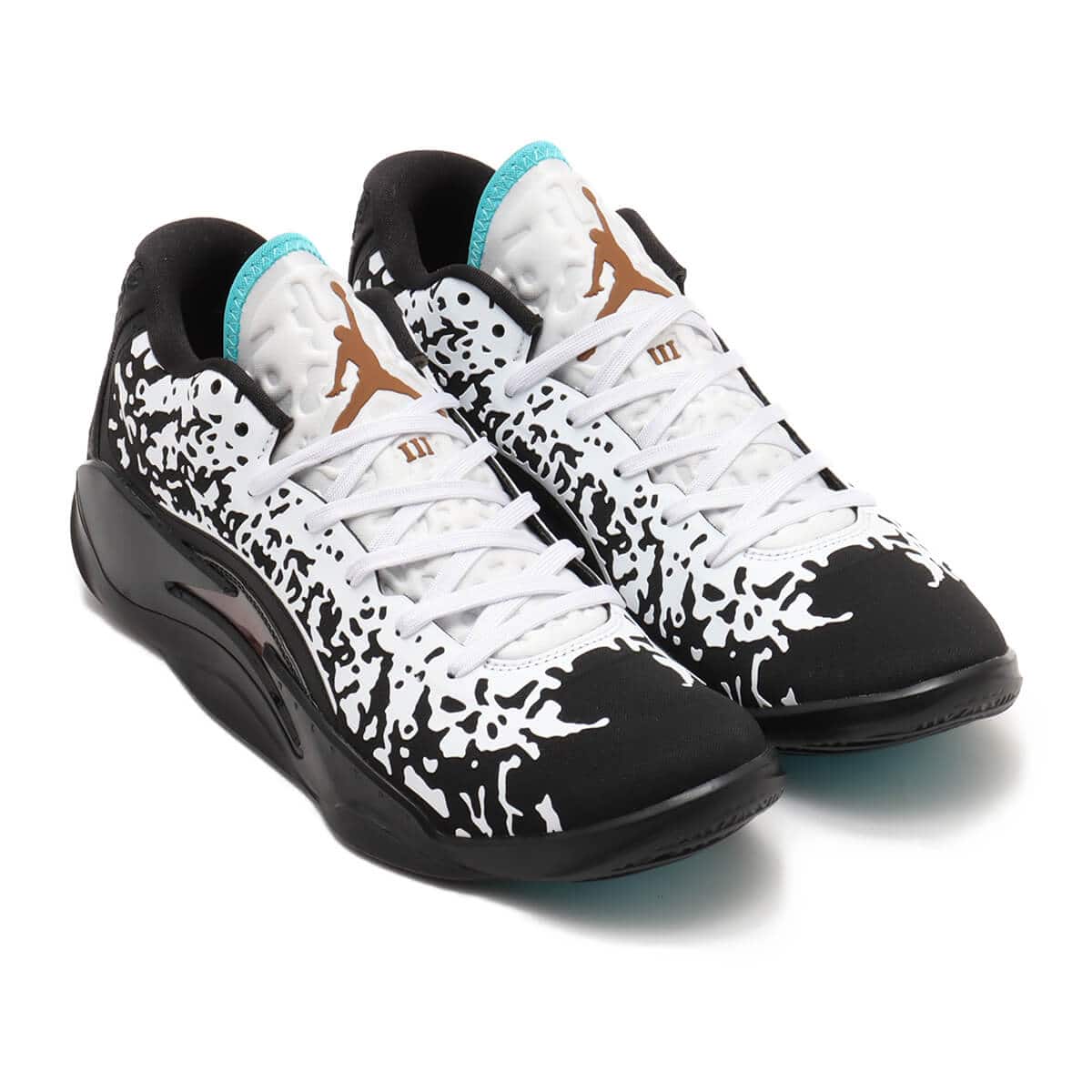 JORDAN BRAND JORDAN ZION 3 PF BLACK/LT BRITISH TAN-WHITE-PEAR