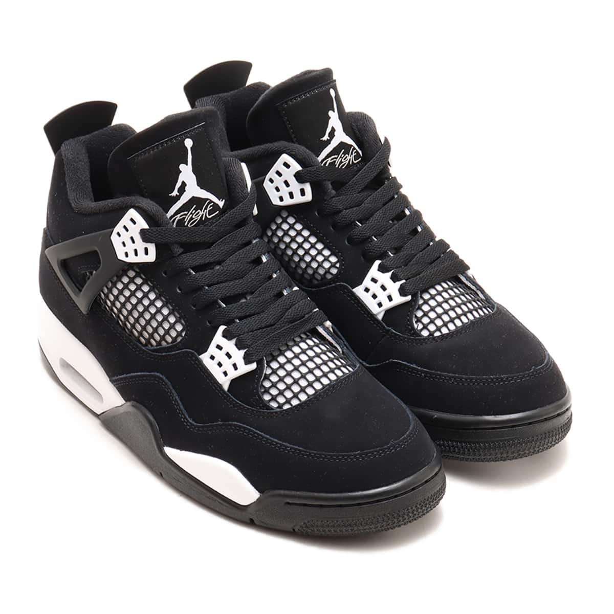JORDAN BRAND AIR JORDAN 4 RETRO BLACK/WHITE-BLACK（ジョーダン
