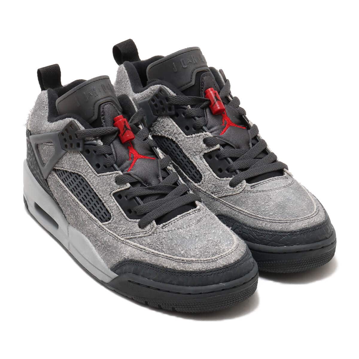 JORDAN BRAND JORDAN SPIZIKE LOW ANTHRACITE/GYM RED-BLACK