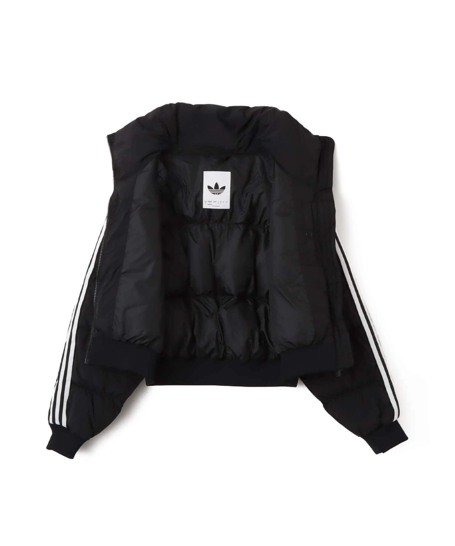 adidas ADICOLOR CROPPED SYNTHETIC DOWN PUFFER ブラック（アディダス
