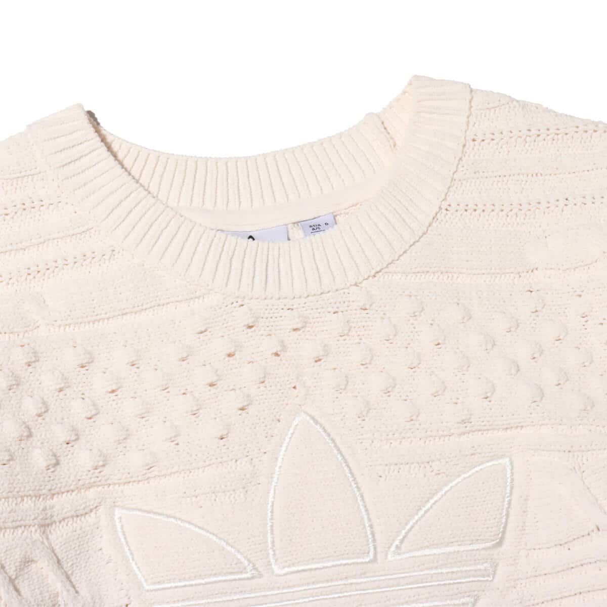 adidas KNITTED 70S SWEATER WONWHI （アディダス KNTD 70S セーター