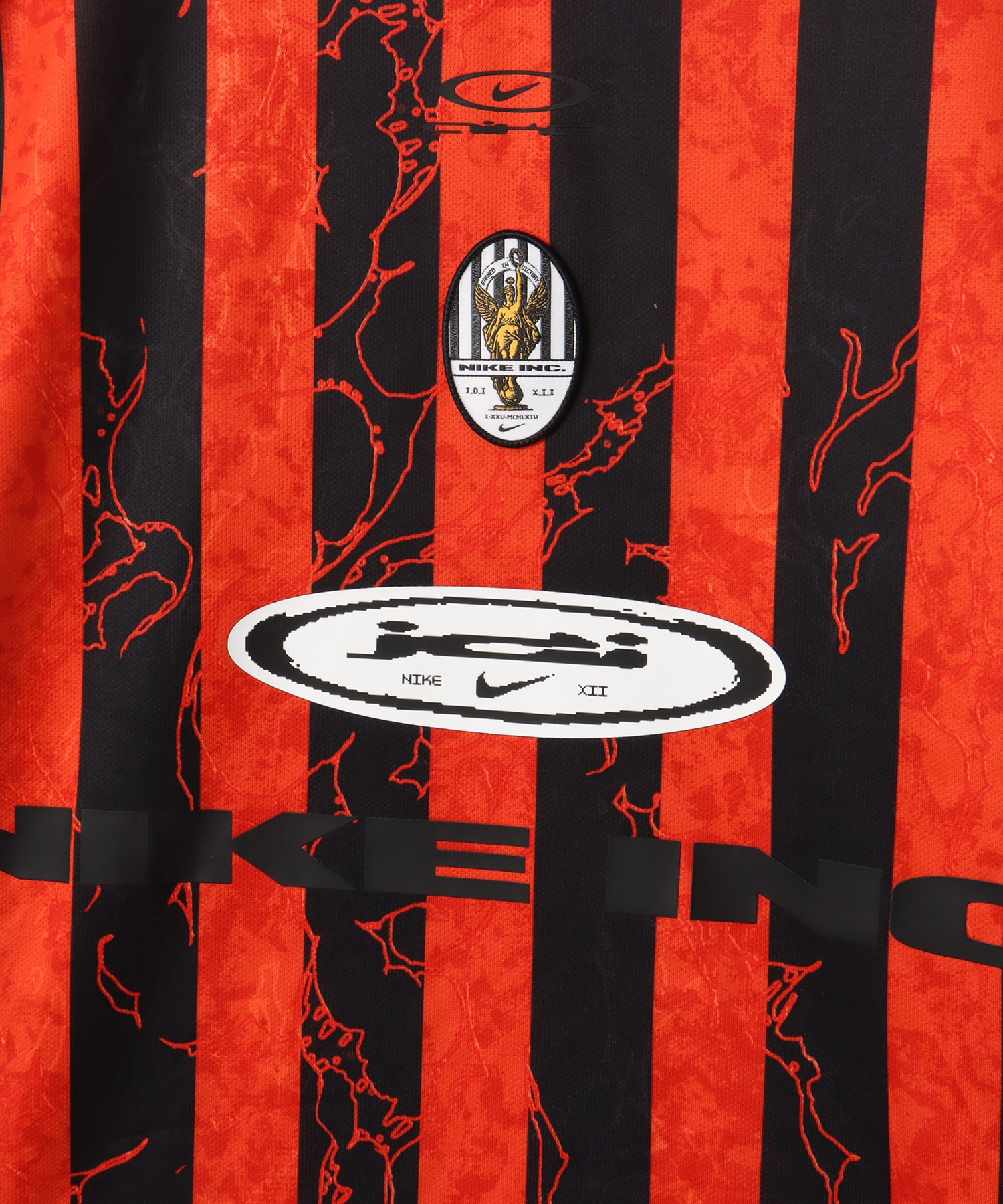 NIKE M NIKE AIR LS JERSEY VCTRY PICANTE RED/UNIVERSITY RED/BLACK