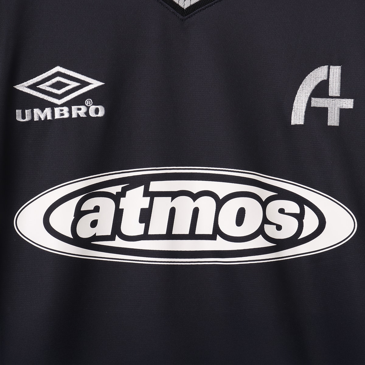 UMBRO x atmos LS Soccer Jersey BLACK（アンブロ x アトモス エルエス