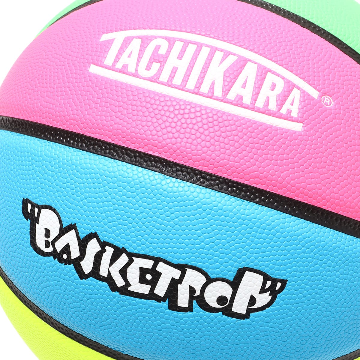 TACHIKARA BASKETPOP size6 NEON PINK/ NEON BLUE / NEON YELLOW