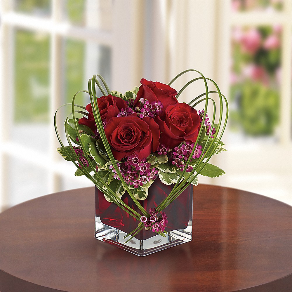 Teleflora's Sweet Thoughts Bouquet with Red Roses in Corpus