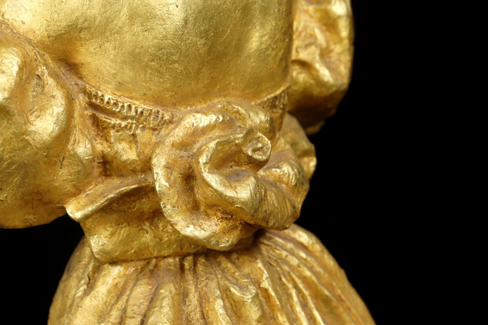 彫刻家 富永直樹 「クリスマスイブ」ブロンズ像 56cm 45kg