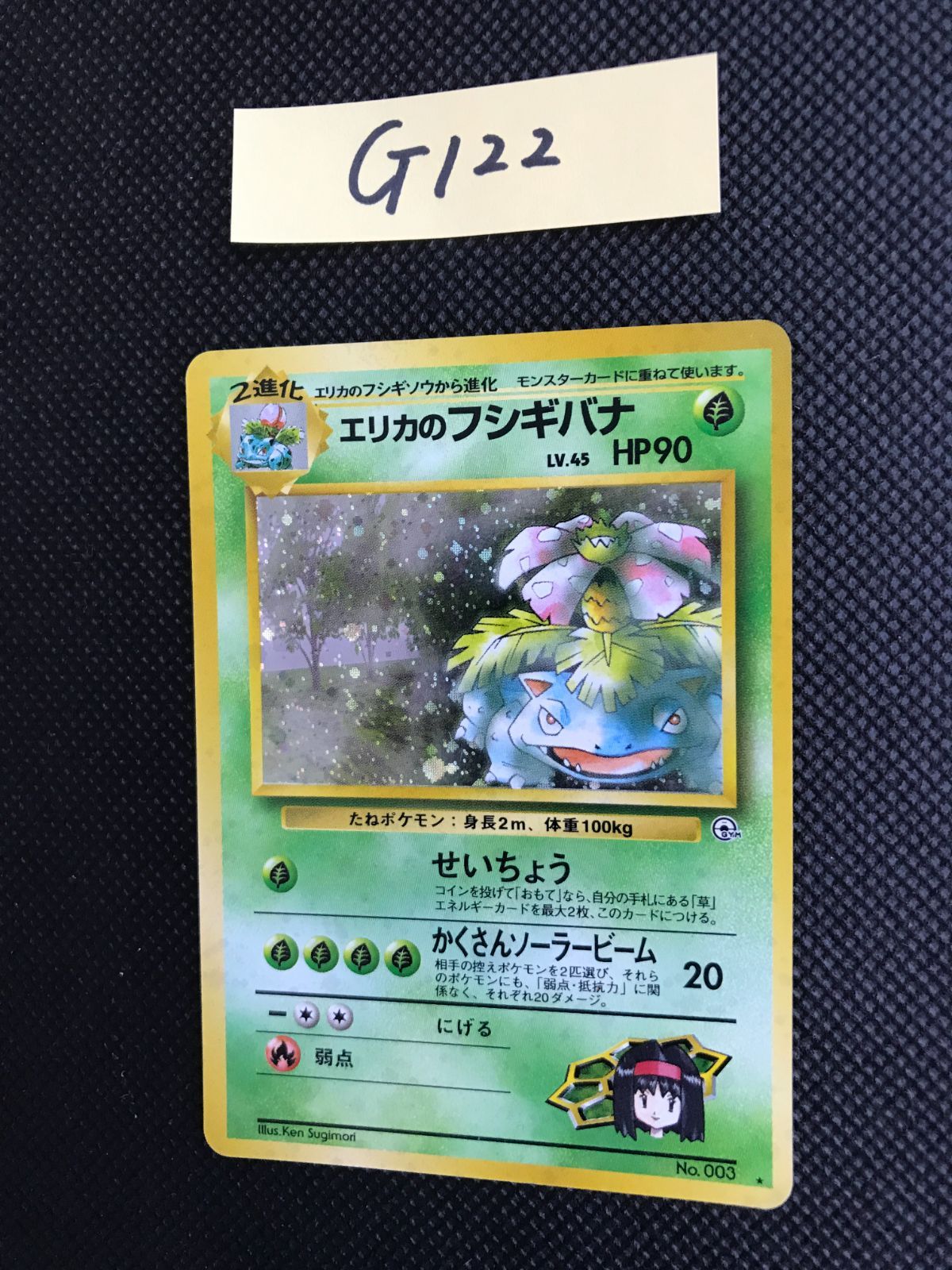 エリカのフシギバナ LV.45 旧裏 ポケモンカード M109141305 - ポケモン
