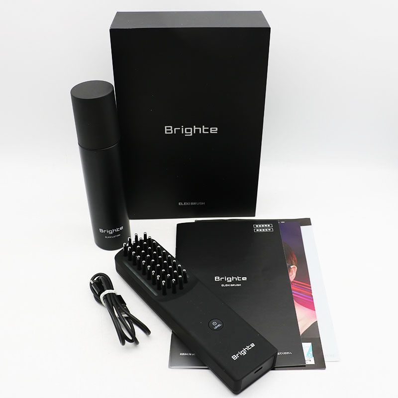 中古美品 Brighte ブライト エレキブラシ ELEKI BRUSH BRT-FS145B +