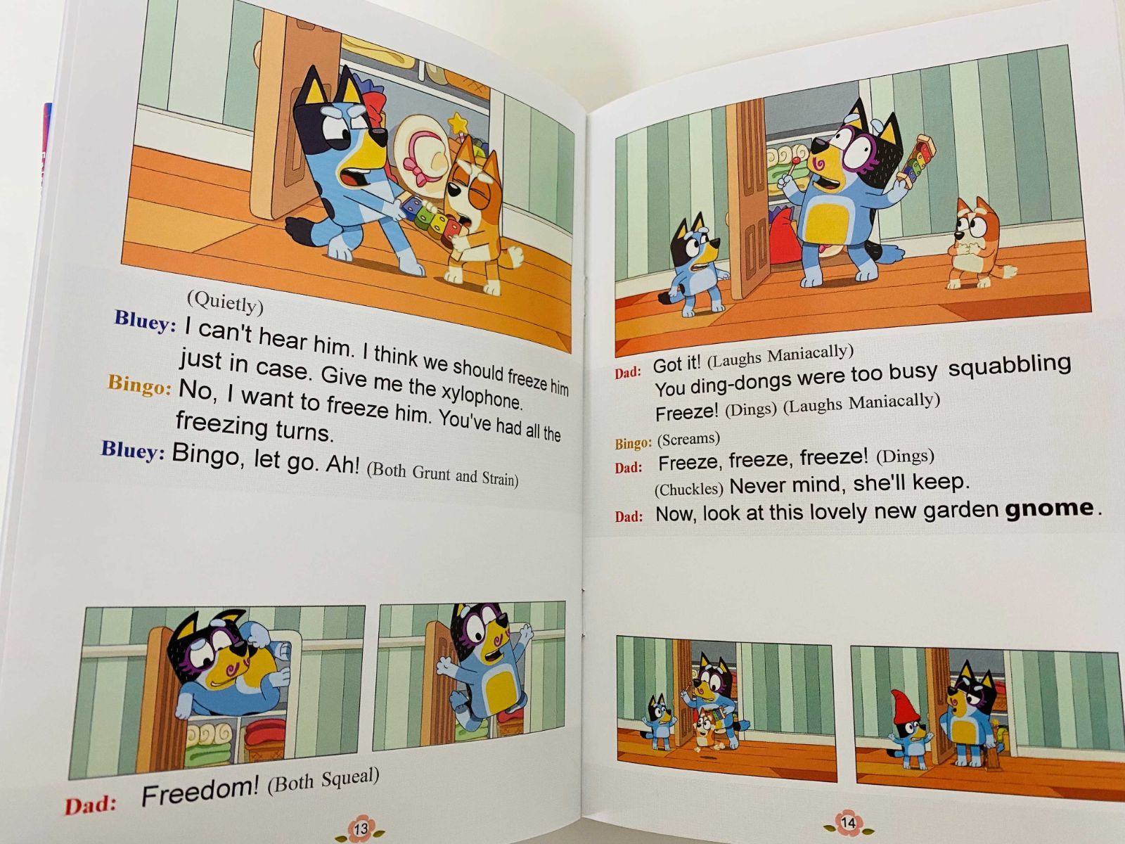 新品】ブルーイ 台本版英語絵本 Bluey 音源付 動画付 マイヤペン対応