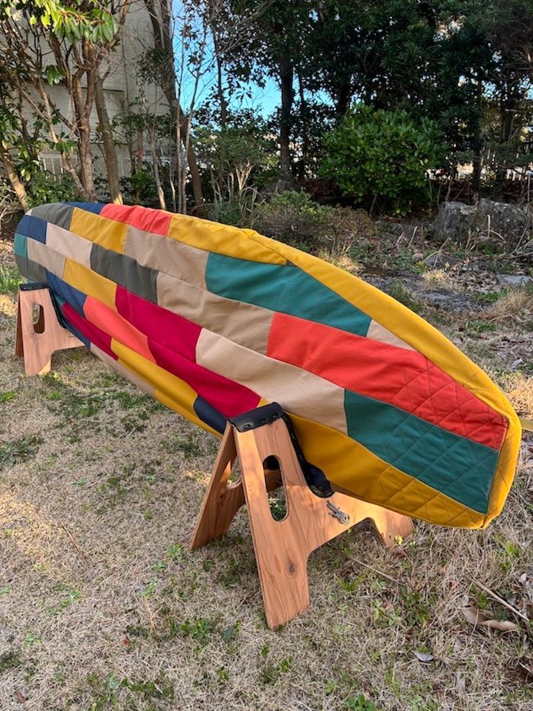 サーフボードスタンド 木製 Amayok - メルカリ