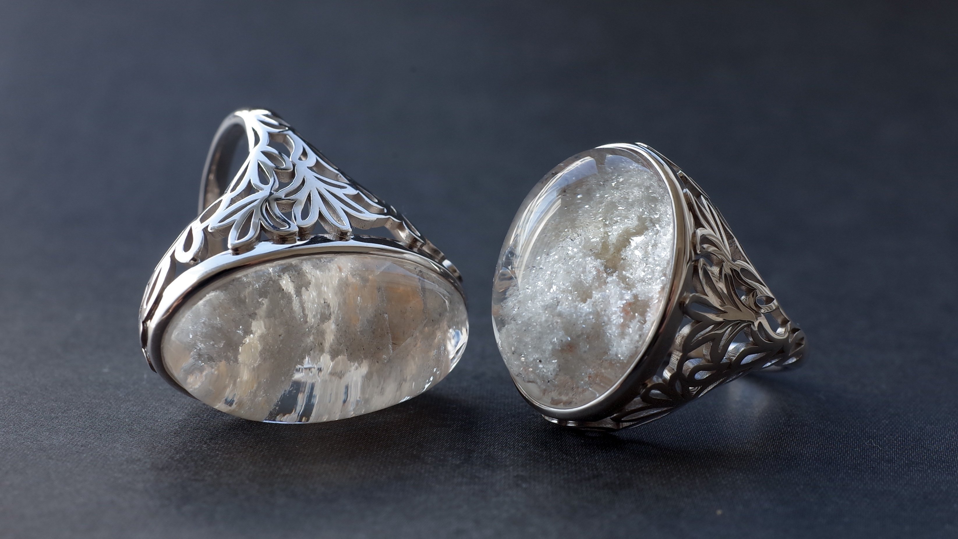 ホワイトガーデンクォーツとは？ 雪のような天然石の魅力｜MOEMI SUGIMURA