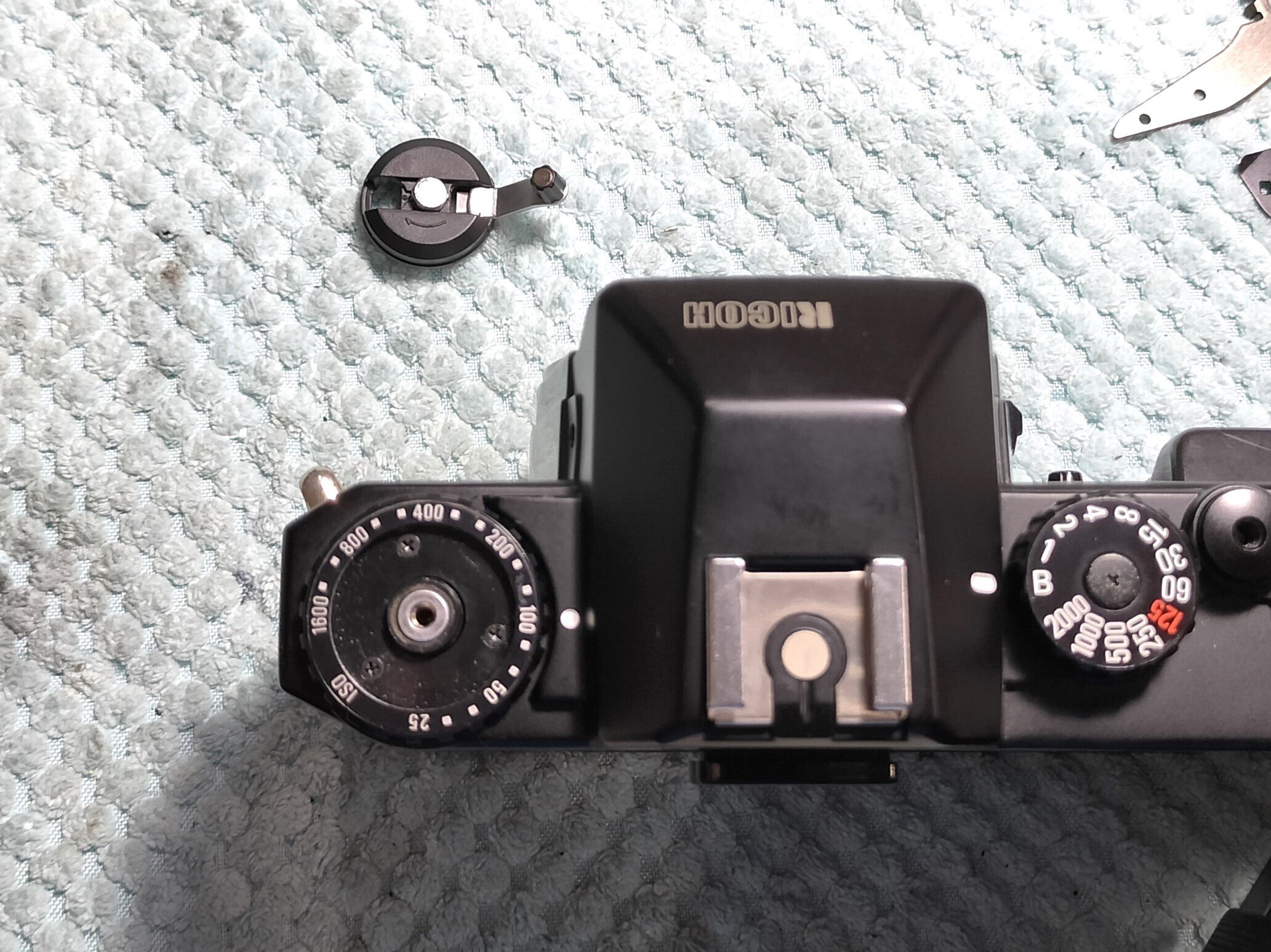 Ricoh XR-8の分解｜フィルムカメラ修理のアクアカメラ