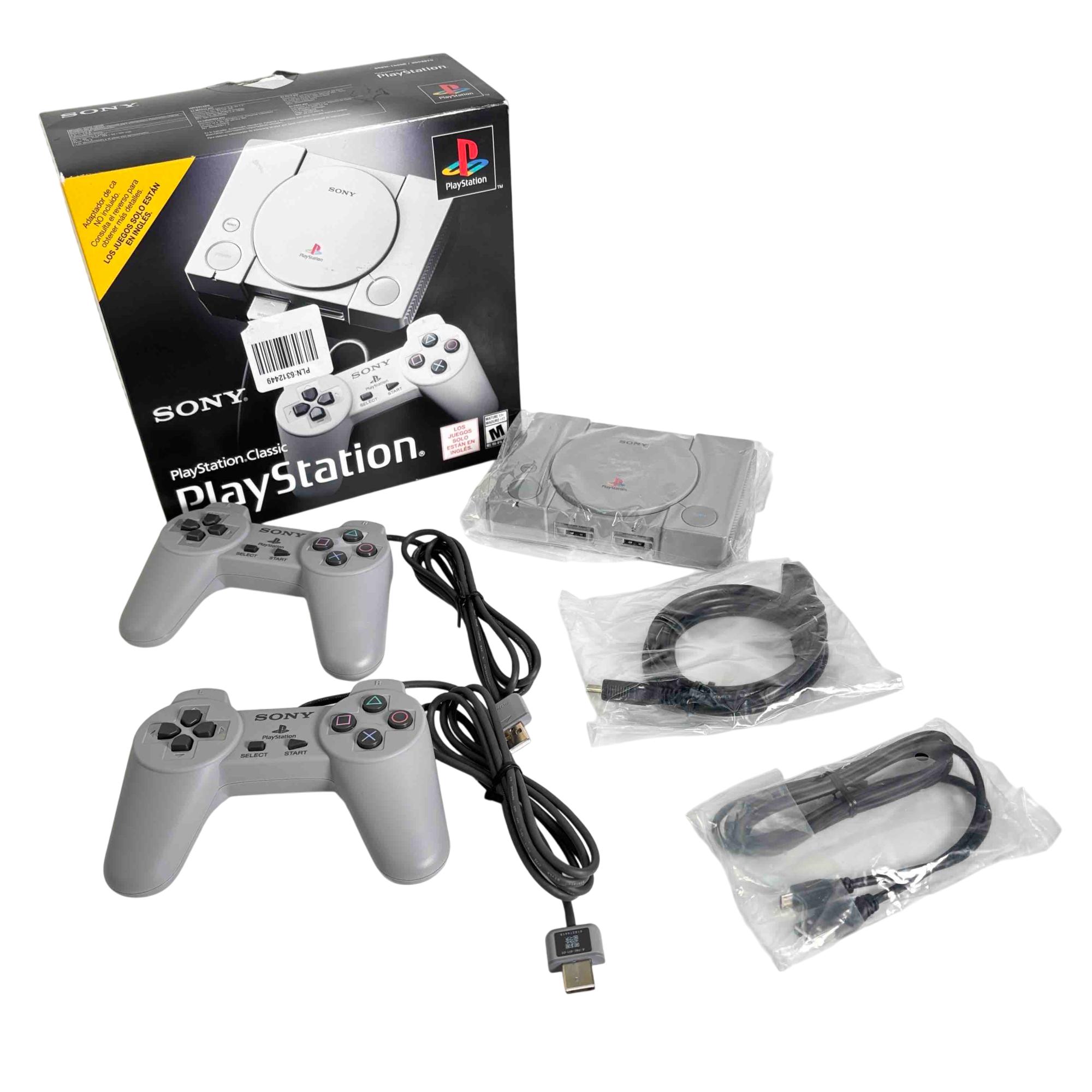 Sony PlayStation Classic SCPH-1000R Retro Video Game Console