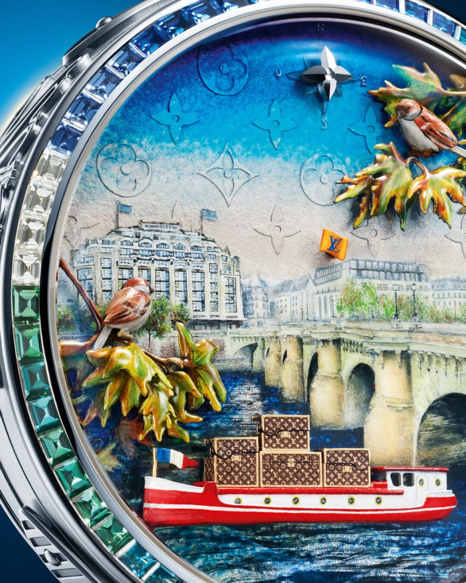 ルイ·ヴィトンが新作ポケットウォッチ「エスカル·オ·ポンヌフ」を発表