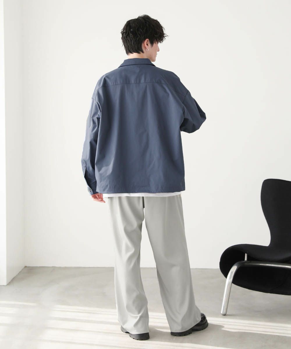 2wayハイネック仕様ダブルポケットシャツジャケット | ASTRONOMY