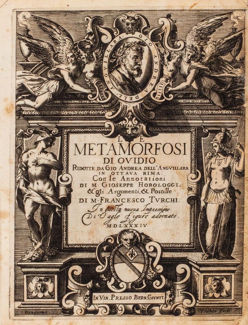 Ovidio Nasone, Publio - Le metamorfosi 1584 | Books, Autographs