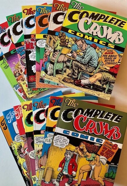 The Complete Crumb Comics Vols. 1-14 | R. Crumb