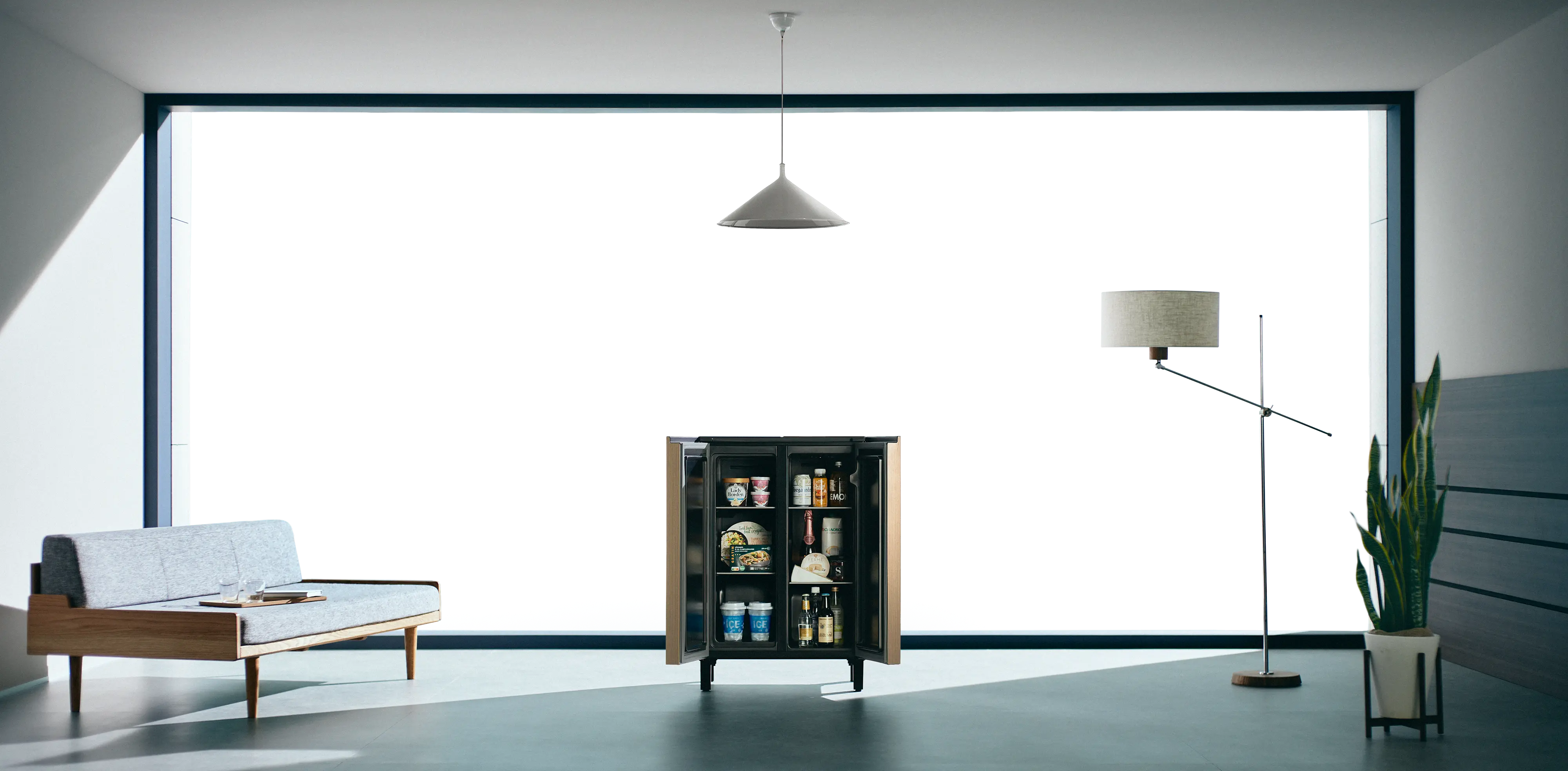 AQUA 家具冷蔵庫「LOOC」｜アクア株式会社（AQUA）