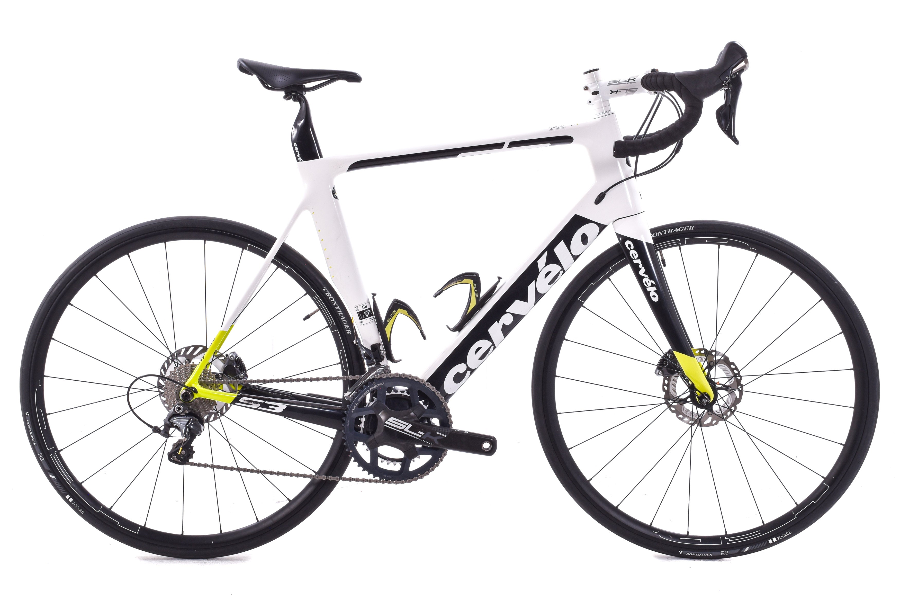 USED 2017 Cervelo S3 Disc Carbon Road Bike 58cm Shimano Ultegra 2x11 s