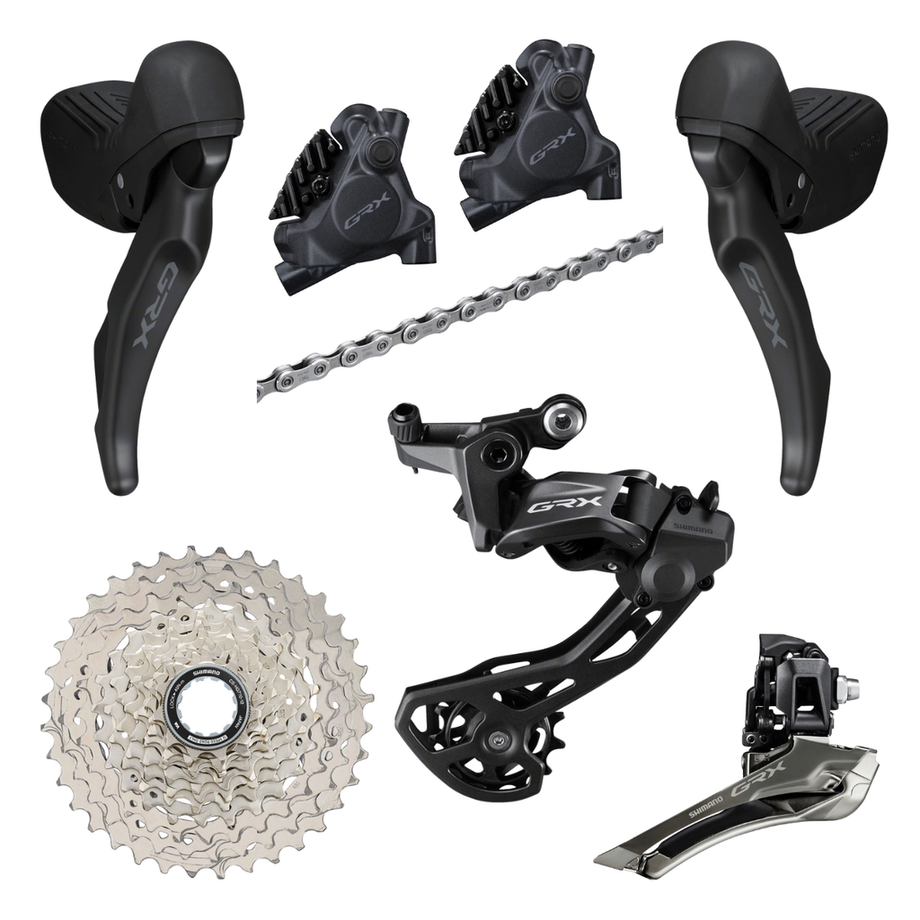NEW Shimano GRX RX610 2x12 Mechanical Groupset - Gravel, All-Road