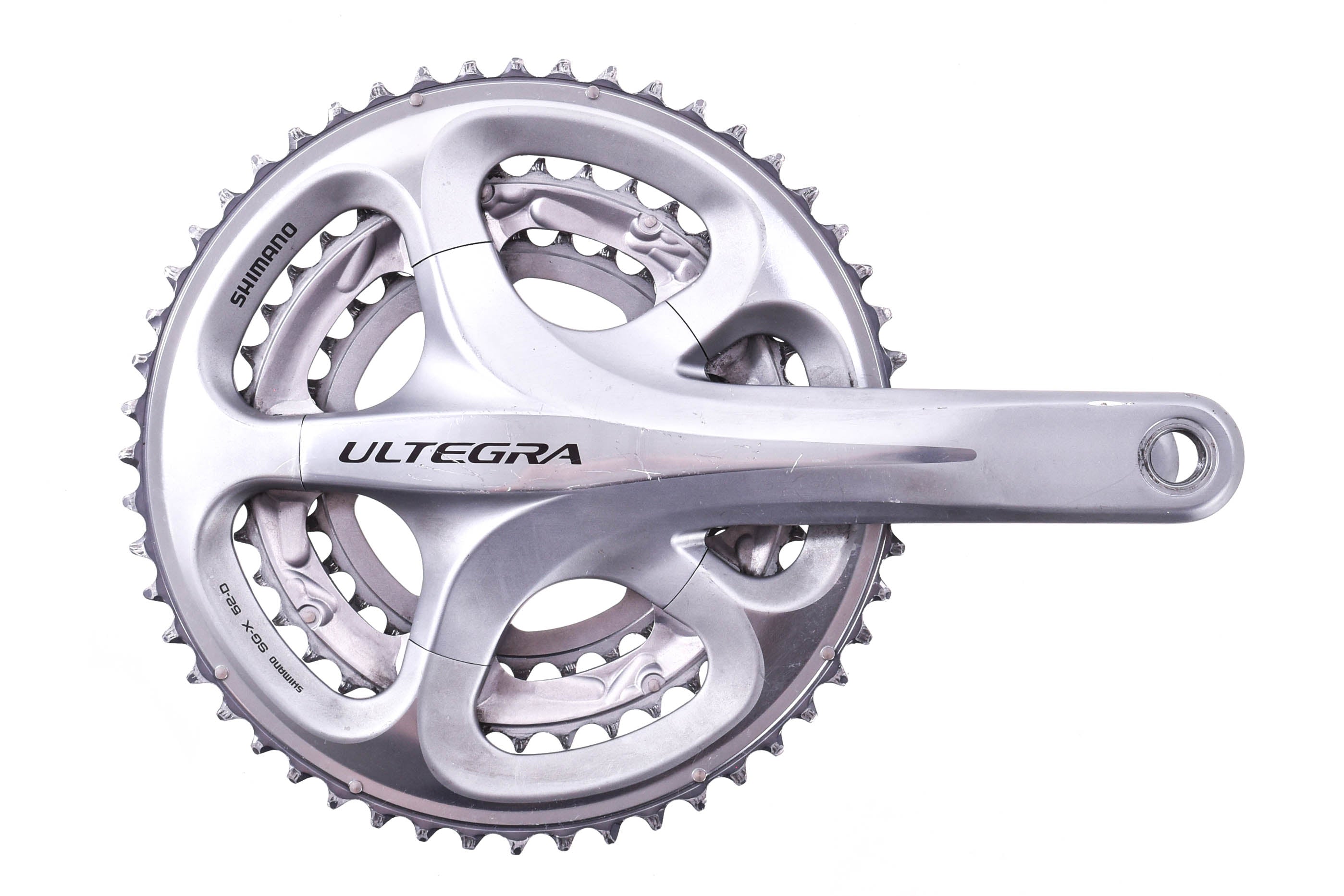 USED Shimano Ultegra FC-6703 Triple Crankset 172.5mm 52/39/30T Silver