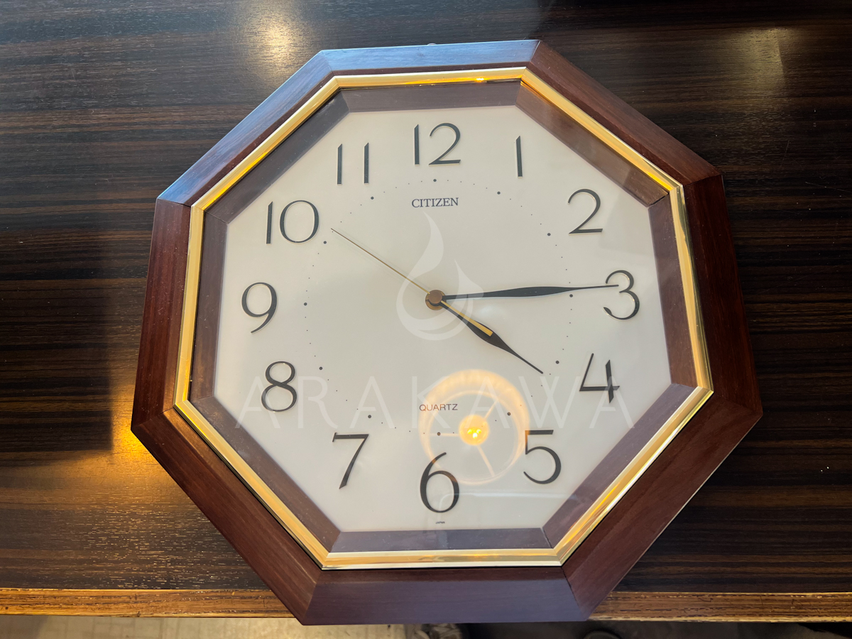 CITIZEN CLOCKのメーカー修理不可の掛け時計を蘇らせた！ムーブメント