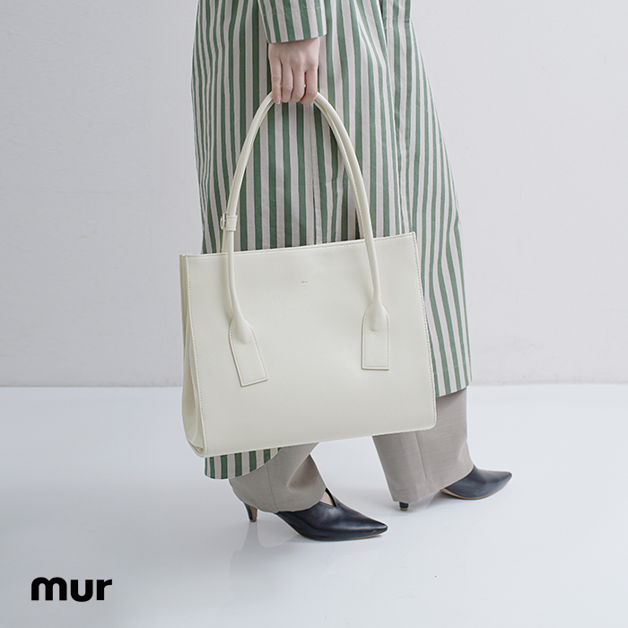 Mur ムル ヴィーガンレザー トートバッグ NewDay newday レディース