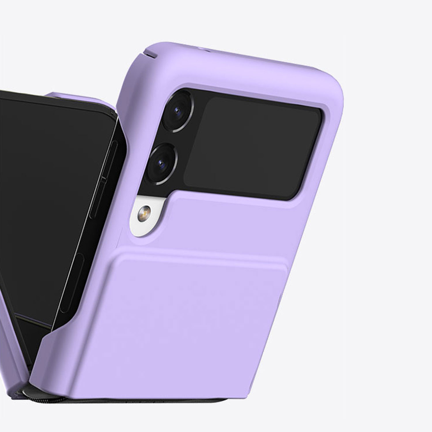 Galaxy Z Flip3 5G ケース】Aero Flex ブラック ギャラクシー ゼット