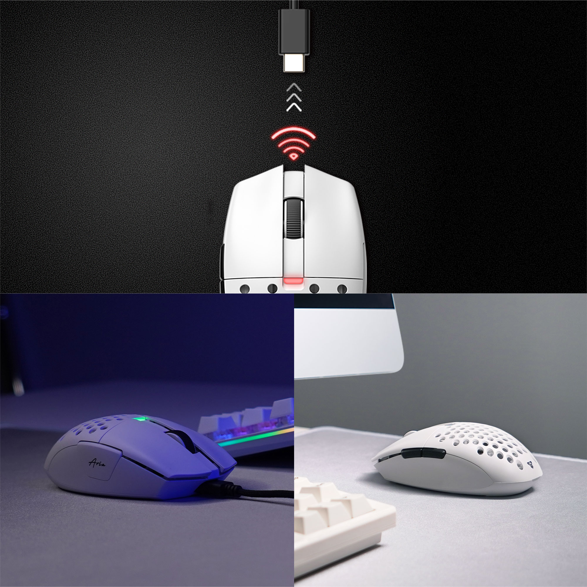 Aria XD7 - Fantech - ワイヤレスゲーミングマウス - 株式会社アーキサイト